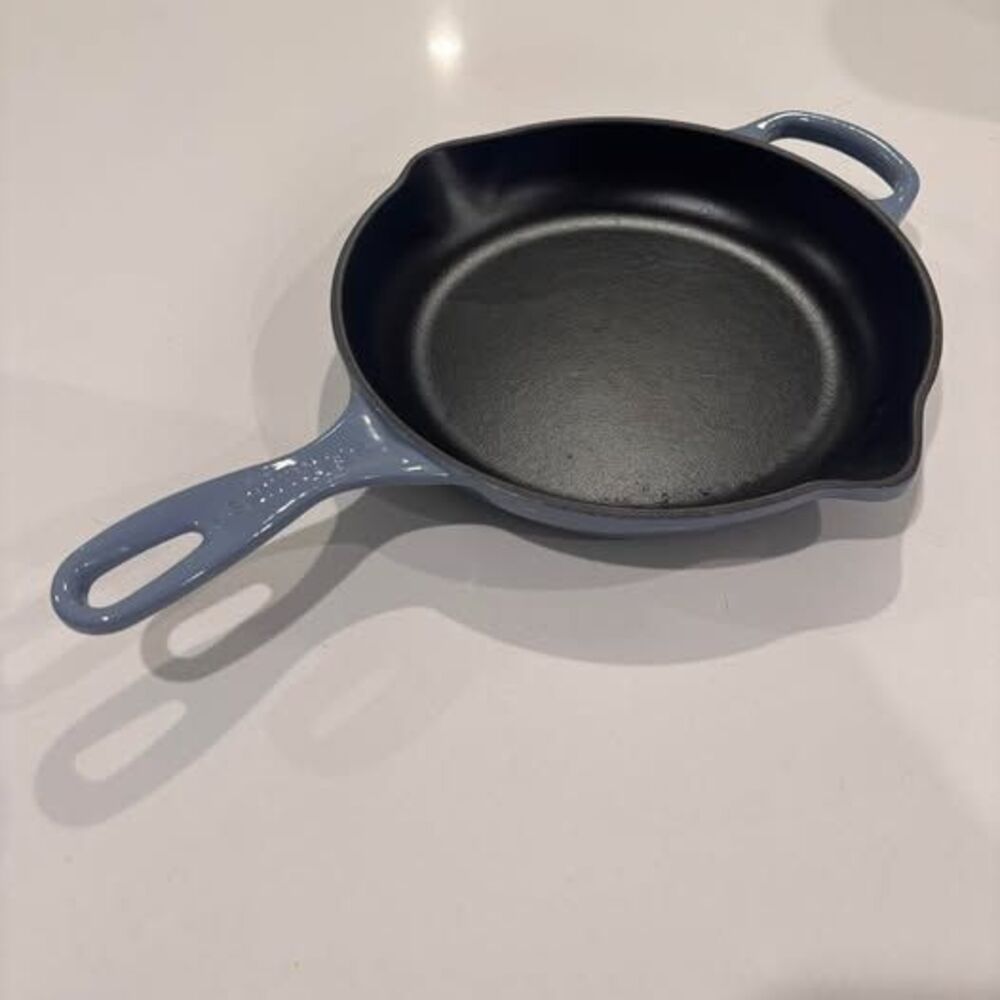 Le Creuset Signature 9" Chambray Enameled Cast Iron Skillet
